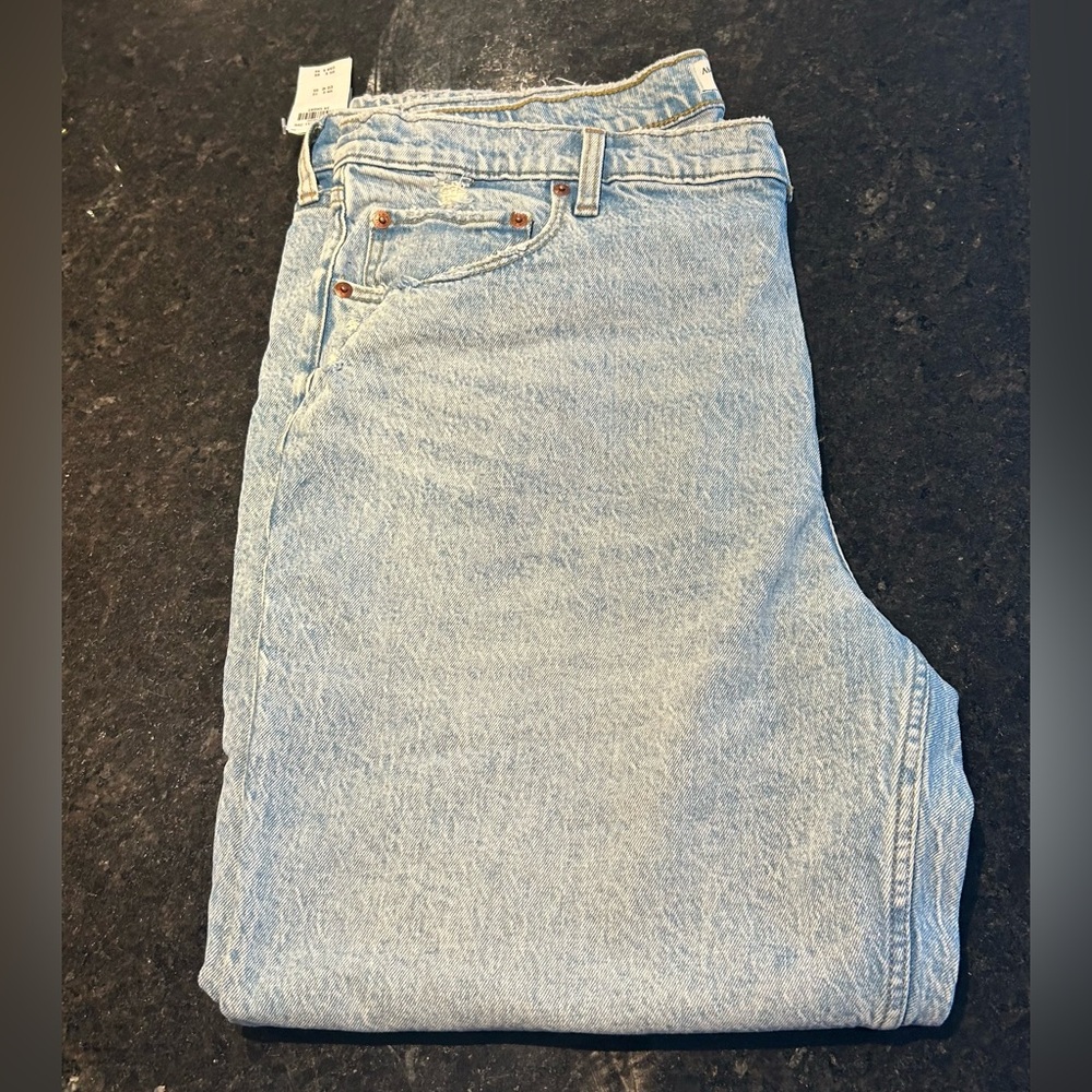 Abercrombie & Fitch Light Blue High Rise Women's Jeans
